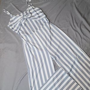 Blue & White 1 piece Jumper